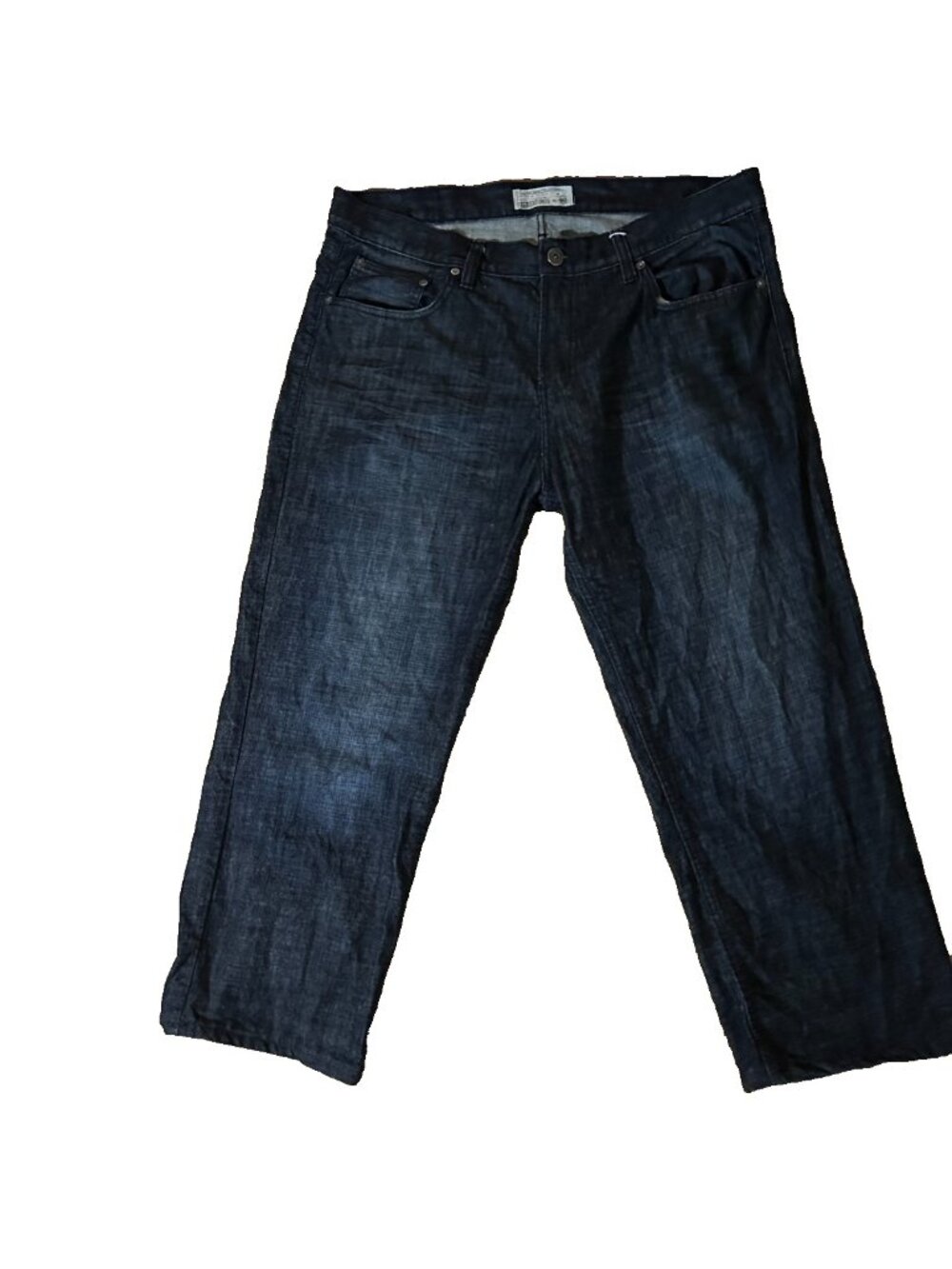 VTG Y2K Ecko Unltd 759 Relaxed Fit Jeans Mens 38x32 Dark Wash Baggy Skater Deni